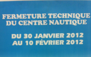 FERMETURE TECHNIQUE ET VACANCES