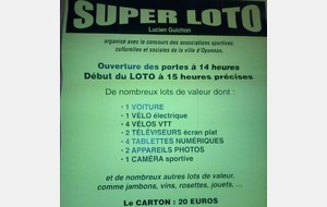 LOTO DES ASSOCIATIONS