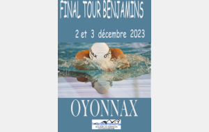 FINAL TOUR BENJAMINS   2023  OYONNAX