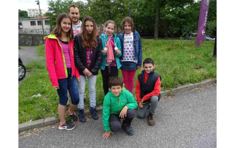 NATATHLON POUSSINS  FINALES  SAINT ETIENNE   5 juin 2016