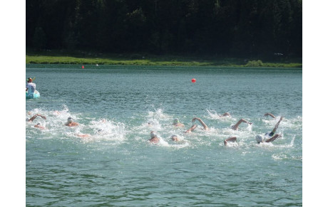 EAU LIBRE LAC 1er DEFI  DU LAC GENIN