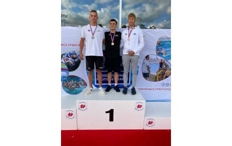 Noah MALFONDET Vice champion de France Juniors 1-2 100dos