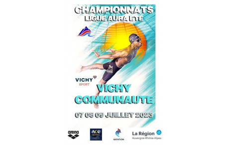 CHAMPIONNATS LIGUE AURA   VICHY 7,8 et 9 juillet 2023