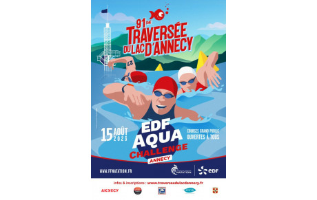 TRAVERSEE DU LAC D'ANNECY 2023